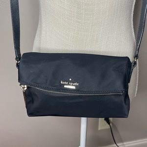 Kate Spade Black Nylon Crossbody Bag